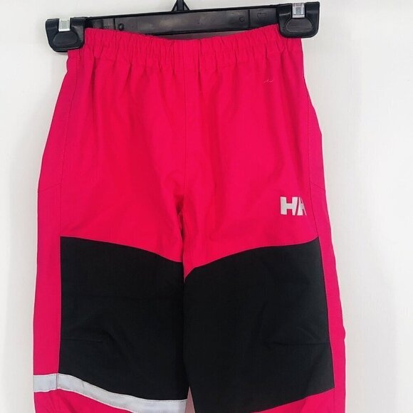 Helly Hansen Snow Pants Girls 86/1 Year 12 Months Pink Waterproof Boot Straps - Picture 3 of 10